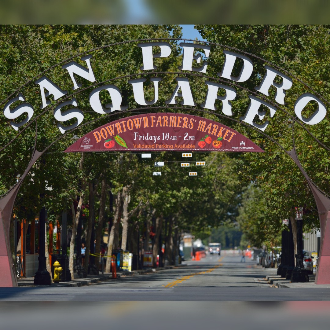 san pedro square archway